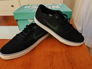 Zapatillas Nike SB Negras y Verdes