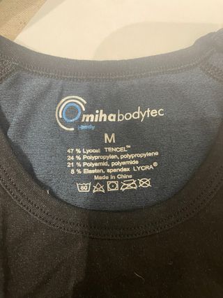 Miha Bodytec Ropa Entrenamiento Talla M