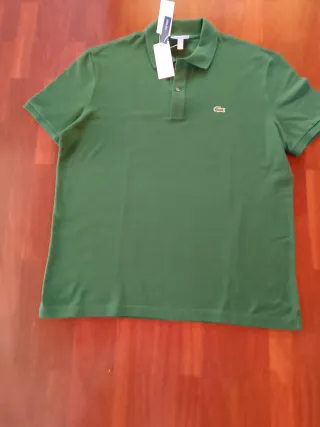 Polo Lacoste Verde Talla XXL