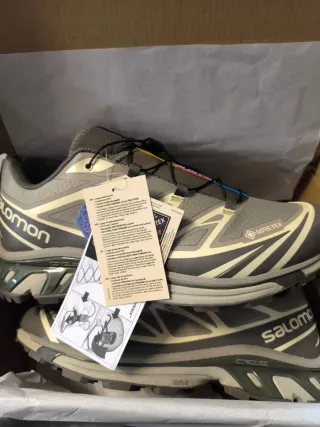 Zapatillas Salomon GORE-TEX Beige/Verde