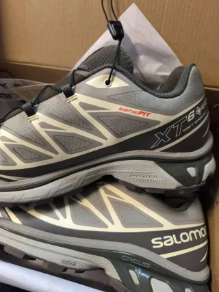 Zapatillas Salomon GORE-TEX Beige/Verde