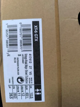 Zapatillas Salomon GORE-TEX Beige/Verde