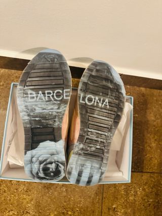 Zapatillas Hoff Beige y Rosa nuevas