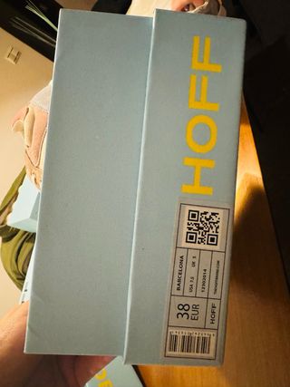 Zapatillas Hoff Beige y Rosa nuevas