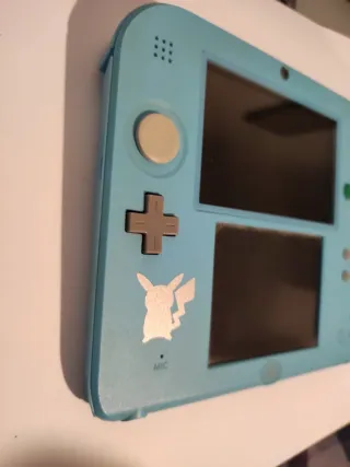 Nintendo 2DS Azul Edición Pokémon + Pokémon Sol.
