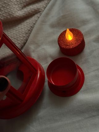 Farol lampara portavelas decorativa