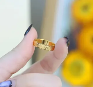 Anillo Plata Ley Doble Chapado Oro 18k