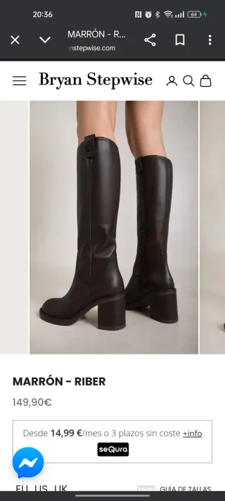 Botas altas Bryan Stepwise marrones