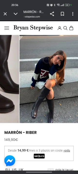 Botas altas Bryan Stepwise marrones