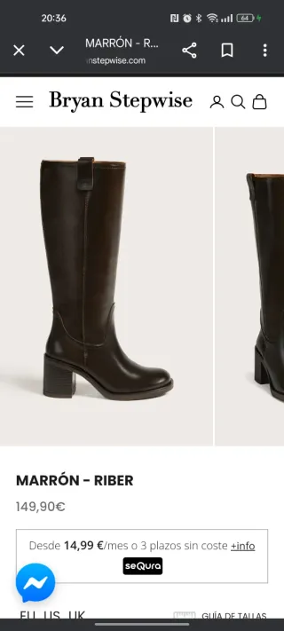 Botas altas Bryan Stepwise marrones