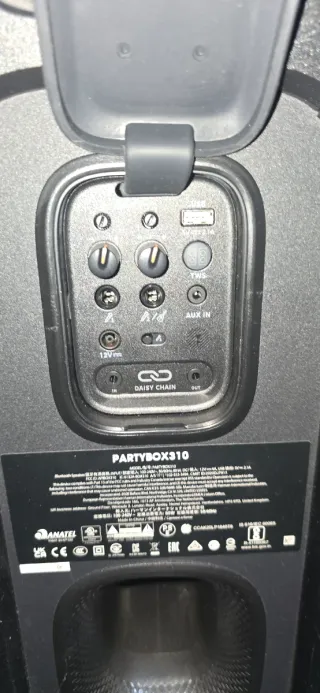 Altavoz JBL Bluetooth Negro Multicolor