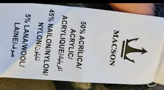 Jersey Macson cuello alto estampado