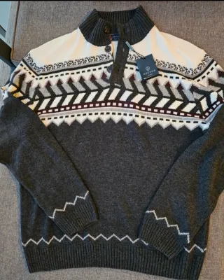 Jersey Macson cuello alto estampado