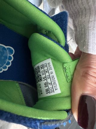 Sapatilhas Adidas Azuis e Verdes Adidas