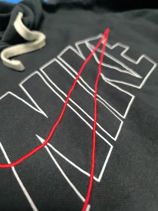 Conjunto Chándal Nike Negro y Rojo