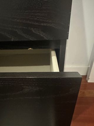 Cajonera Malm Ikea Marrón Oscuro