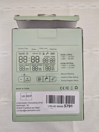 Irrigatore Automatico Giardino Timer