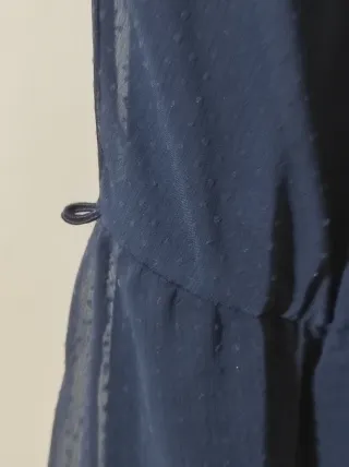 Vestido corto azul marino doble: 2 vestidos en 1