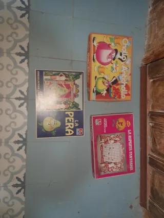 Lote 3 juegos de mesa infantiles