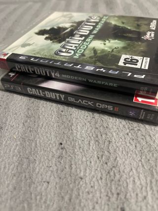 Call of Duty Black Ops II y Modern Warfare 4 PS3