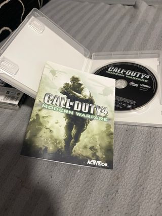 Call of Duty Black Ops II y Modern Warfare 4 PS3