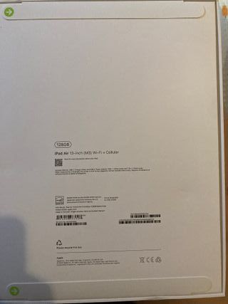 iPad Air 13 (M3) 128GB Wi-Fi + Cellular