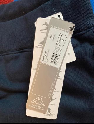 Pantaloni tuta Kappa Fisi blu taglia S