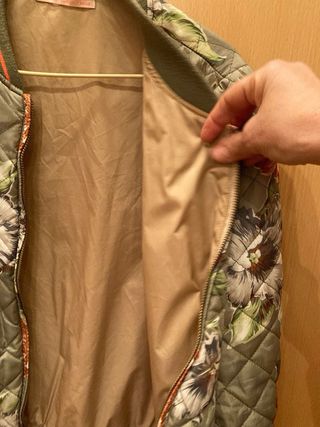 Americana de piel vintage