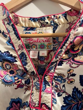 Blusa Bulería Estampada Talla M