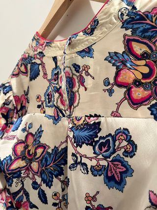 Blusa Bulería Estampada Talla M