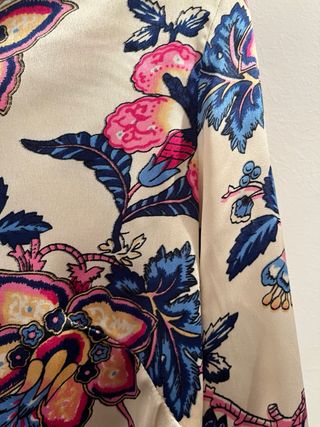 Blusa Bulería Estampada Talla M