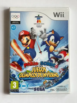 Mario & Sonic Juegos Olímpicos Invierno Wii