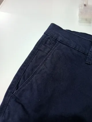 Pantalón chino hombre azul marino