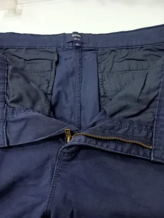 Pantalón chino hombre azul marino