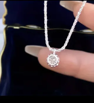 Colgante Plata Ley Moissanita 2kl