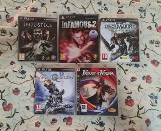Pack 5 Juegos PlayStation 3