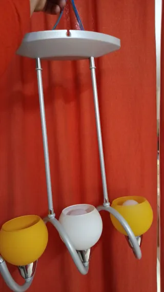 Lámpara de pared moderna 3 luces