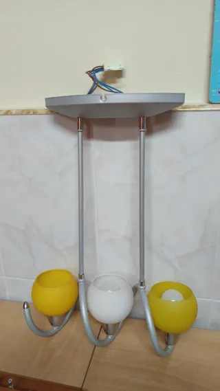 Lámpara de pared moderna 3 luces