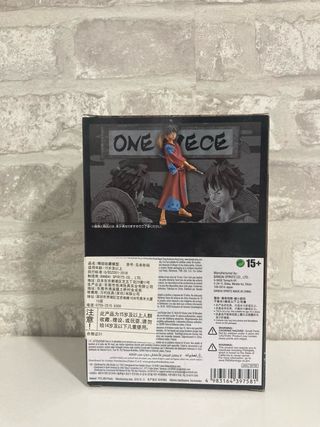 Figura Luffy One Piece de la marca bandai.