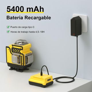 Nivel Láser 4x360° Autonivelante Nuevo