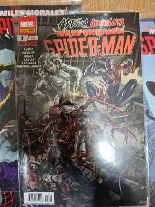 cómics Miles Morales x20 Panini