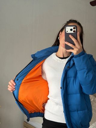 Abrigo acolchado azul Easy Wear