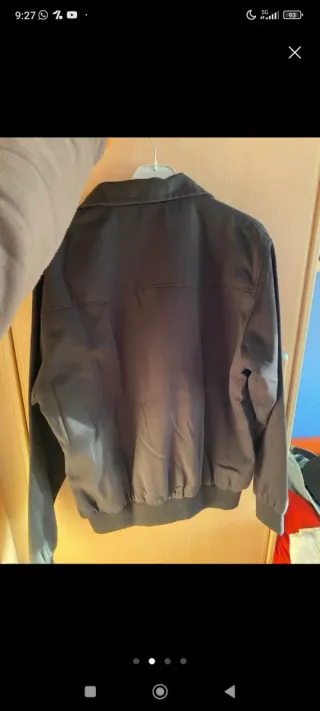 Chaqueta Harrington 198 UNONEUEVOCHO Negra Talla M