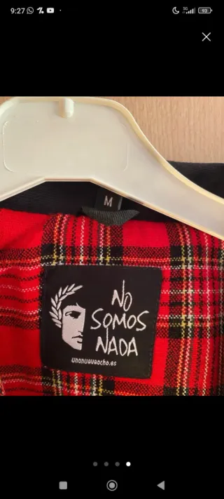 Chaqueta Harrington 198 UNONEUEVOCHO Negra Talla M