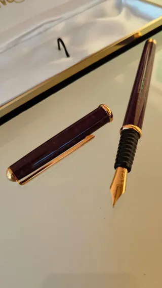 Pluma Inoxcrom Baño Oro 23.9 Kts