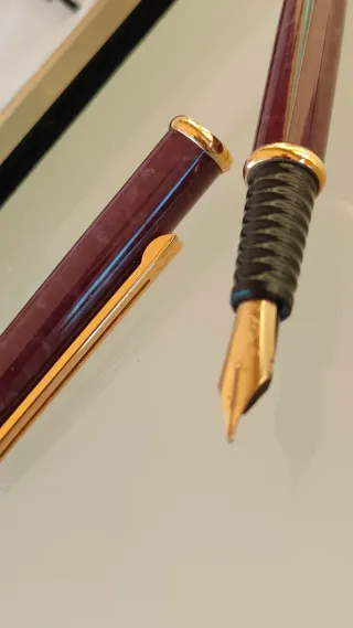 Pluma Inoxcrom Baño Oro 23.9 Kts