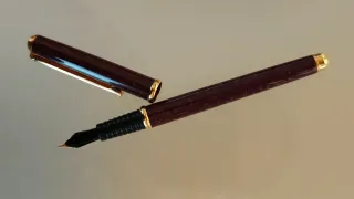 Pluma Inoxcrom Baño Oro 23.9 Kts