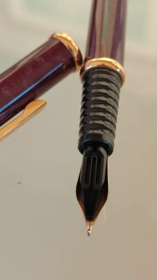 Pluma Inoxcrom Baño Oro 23.9 Kts