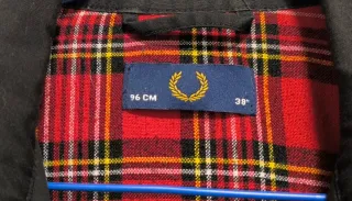 Chaqueta Harrington Fred Perry Talla 38/M oi mod