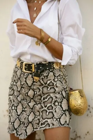 Gonna fantasia pitone